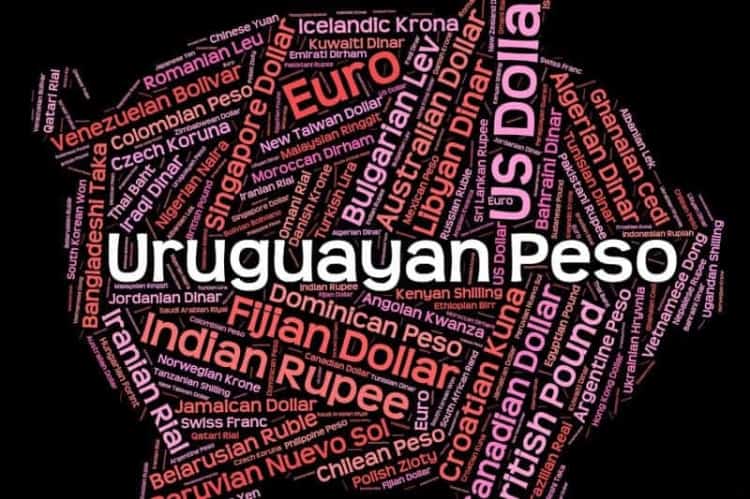 ウルグアイの物価とお土産。ウルグアイペソの文字のイラスト