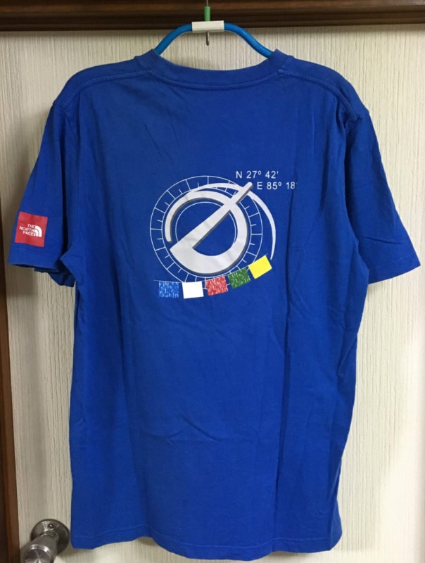 The North Face Tシャツ裏